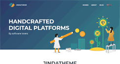 Desktop Screenshot of jindatheme.com